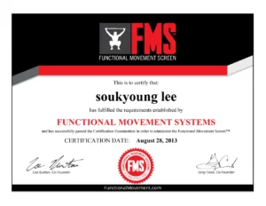 내몸챙김 필라테스 자격증