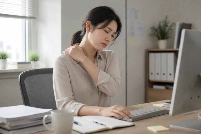 한쪽 어깨의 불편함, 날개뼈의 움직임을 살펴볼까요?